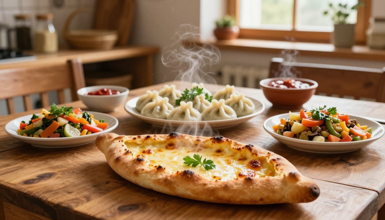 Gerichte aus Georgien lecker und einfach kochen